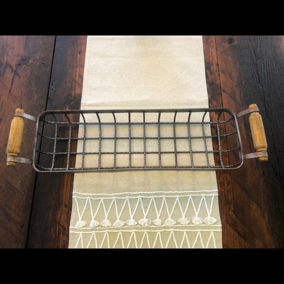None Other - Farmhouse metal basket